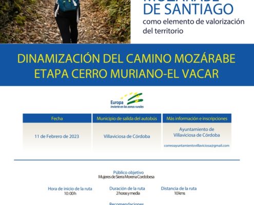 Dinamización del Camino Mozárabe : Etapa Cerro Muriano - El Vacar